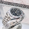 RELOJ ROLEX PRESIDENCIAL PLATEADO NEGRO