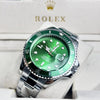 RELOJ ROLEX SUBMARINER PLATA VERDE